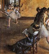 Edgar Degas Dance painting